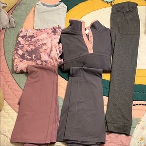 Athleta Girl-6 pieces size 12